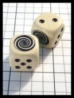 Dice : Dice - My Designs - Optical Illusion Spiral - Aug 2013